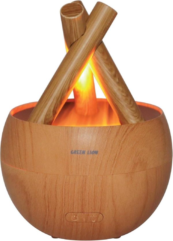 GREEN LION FLAME MIST AIR DIFFUSER-BROWN